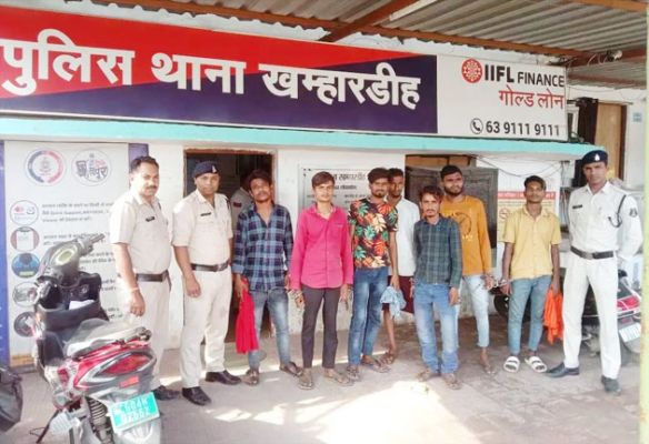 वारंटीयों के खिलाफ रायपुर पुलिस का अभियान, 140 गिरफ्तार