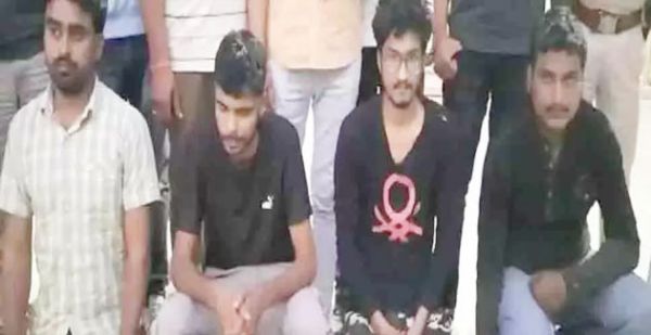 पुलिस ने लूट-मारपीट के मामले में 1 साल से फरार बदमाशों को दबोचा