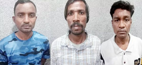 मोबाईल चोरी करने वाले तीन आरोपी गिरफ्तार
