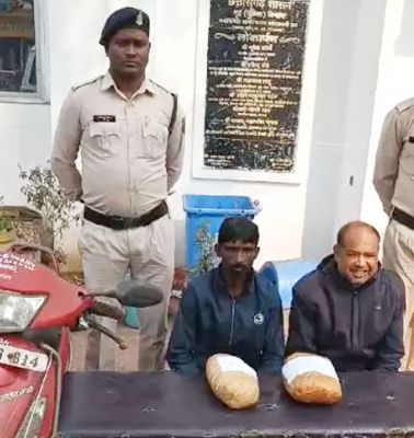 अवैध मादक पदार्थों पर पुलिस की ताबड़तोड़ कार्रवाई, गांजा जब्त