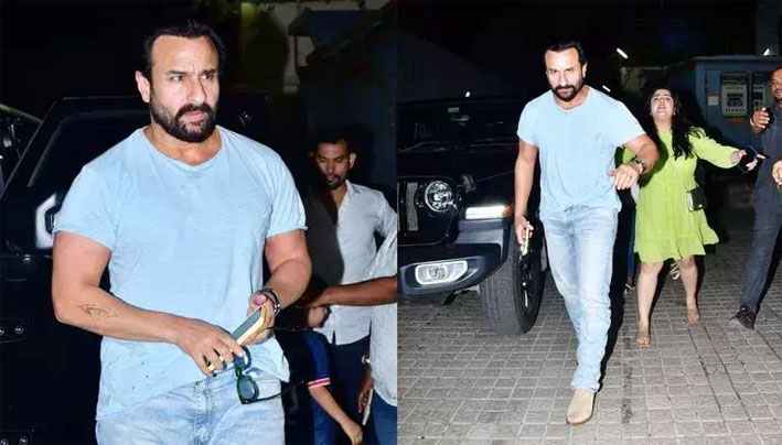 आदिपुरुष कार्यक्रम में शामिल हुए सैफ अली खान