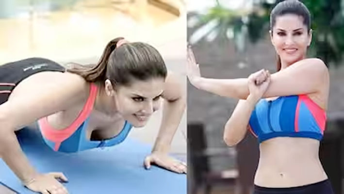 सनी लियोनी ने शेयर किया योगा रुटीन