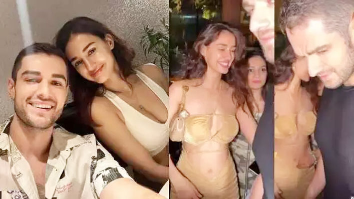 रिवीलिंग ड्रेस पहने भीड़ से निकलती दिशा पाटनी के साथ हो गई ये हरकत