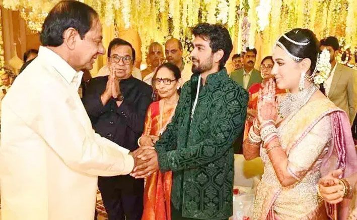ब्रह्मानंदम चिन्नाकुमारू की शादी में शामिल हुईं हस्तियां