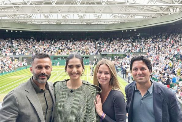 विंबलडन फाइनल देखने गई सोनम ने अल्कराज की तारीफ की
