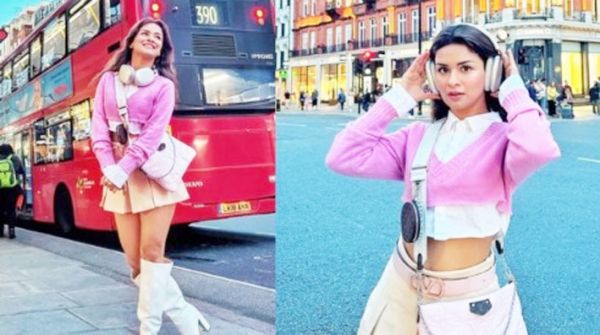मिनी स्कर्ट पहनकर लंदन की गलियों में घूमती दिखीं अवनीत कौर
