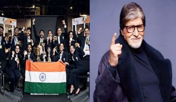 Big B ने ओलंपियाड में ऐतिहासिक दोहरे स्वर्ण पदक के लिए भारतीय शतरंज खिलाड़ियों की सराहना की