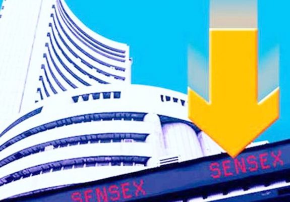गिरा शेयर बाजार, Sensex में 1000 अंकों की आई गिरावट