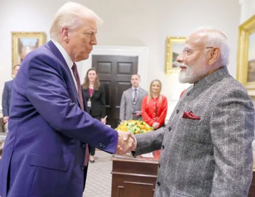 डोनाल्ड ट्रंप के साथ बातचीत में प्रधानमंत्री मोदी की दो टूक