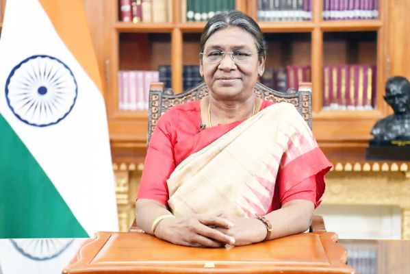 एक भारतीय की सितारों तक की यात्रा पर गर्व है : राष्ट्रपति द्रौपदी मुर्मू