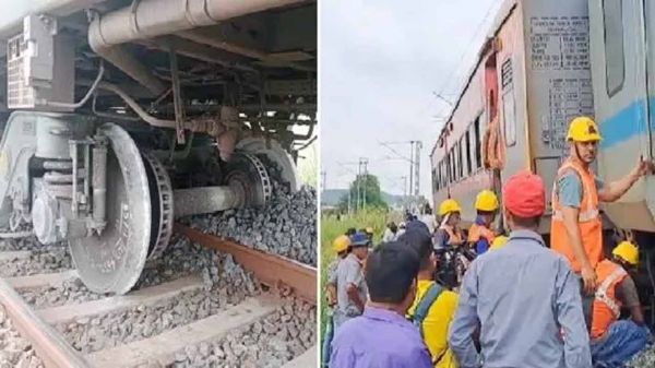 संबलपुर में ट्रेन दुर्घटना, सभी यात्री सुरक्षित