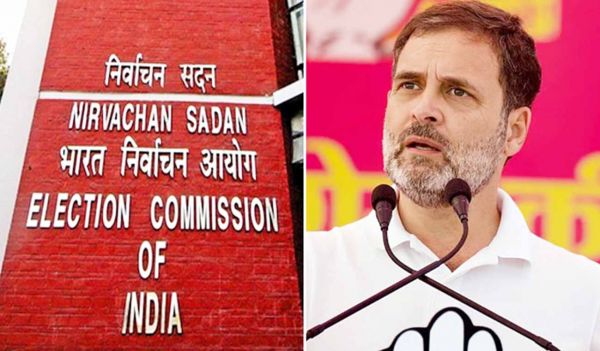 चुनाव आयोग पर राहुल गांधी के आरोपों से सियासत गर्म