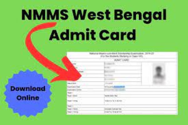  पश्चिम बंगाल एनएमएमएस परीक्षा का एडमिट कार्ड जारी, ऐसे करें डाउनलोड