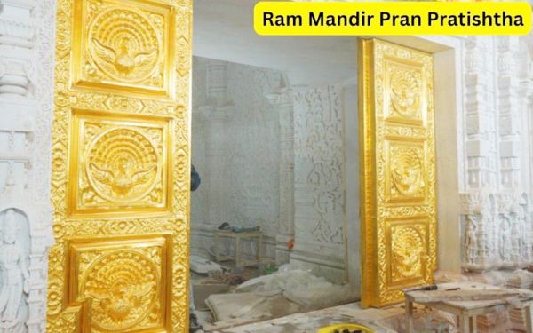 प्राण-प्रतिष्ठा की तैयारी, राम मंदिर में 14 स्वर्ण कपाट का काम पूरा