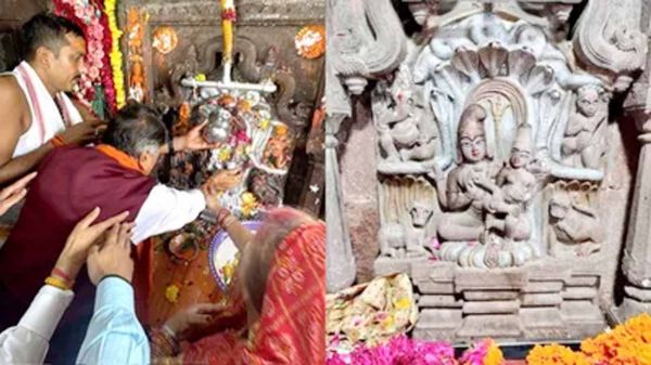 नागपंचमी पर नागचंद्रेश्वर पहुंचे मंत्री कैलाश विजयवर्गीय