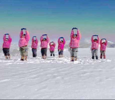 VIDEO VIRAL: भारत-तिब्बत सीमा पुलिस के जवानों ने बर्फ की चोटी पर बनाया अनूठा कीर्तिमान