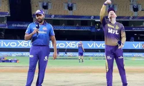केकेआर के कप्तान ने टॉस जीतकर पहले गेंदबाजी का लिया  फैसला 