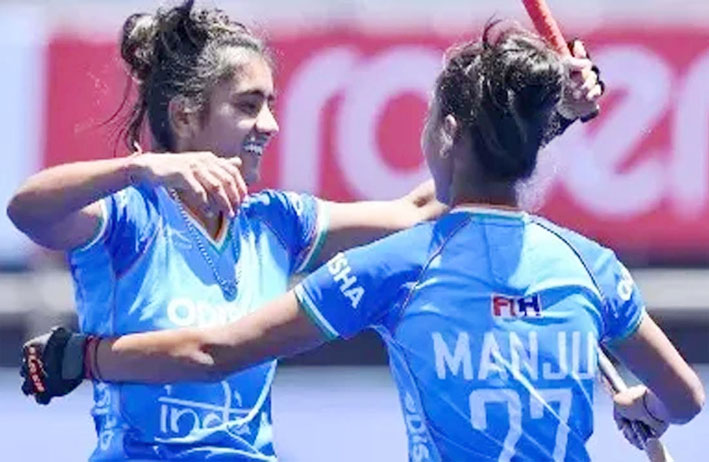 FIH महिला जूनियर विश्व कप में भारत ने कनाडा को 12-0 से हराकर शुरुआत की