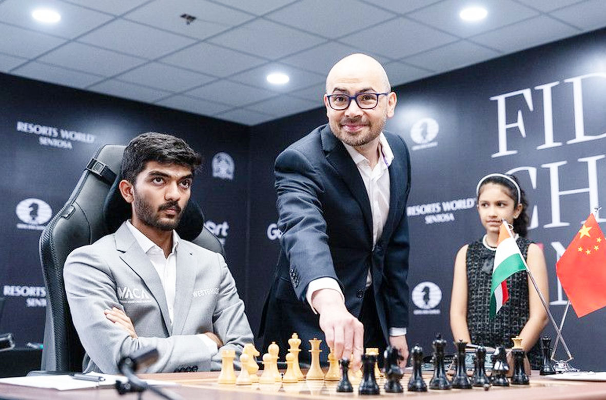 World Chess: डिंग ने गुकेश को चौंकाकर पहला गेम जीता