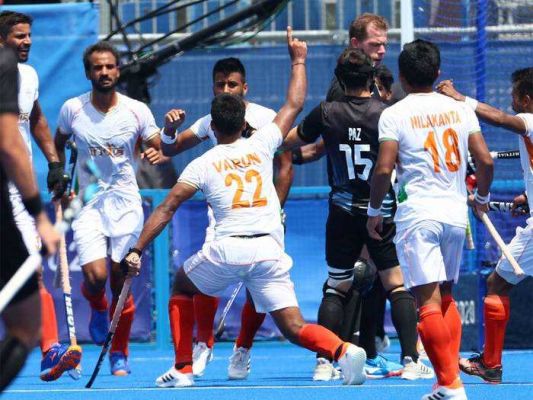 टोक्यो ओलंपिक : हॉकी में भारत की पुरुष टीम ने अर्जेंटिना को  3-1 से हराया