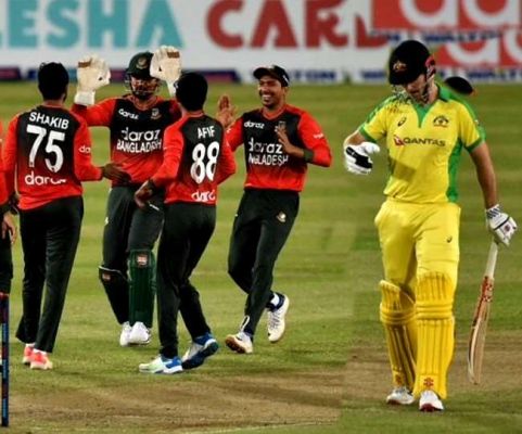 बांग्लादेश ने ऑस्ट्रेलिया पर दर्ज की ऐतिहासिक जीत