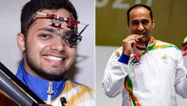  पीएम मोदी ने  पैरालंपिक पदक विजेता मनीष नरवाल और  सिंहराज से की बात