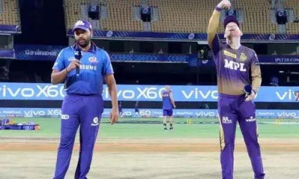 केकेआर के कप्तान ने टॉस जीतकर पहले गेंदबाजी का लिया  फैसला 