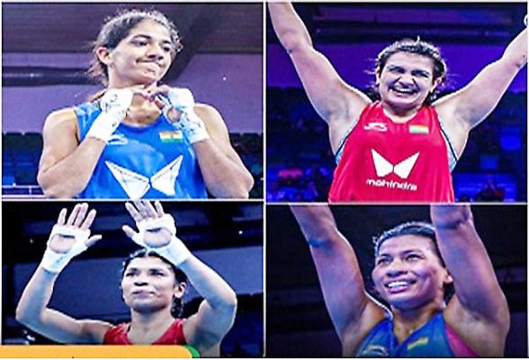 विश्व महिला मुक्केबाजी चैंपियनशिप में भारत के लिए 4 पदक पक्‍के