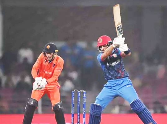 अफगानिस्तान ने नीदरलैंड को 7 विकेट से हराया