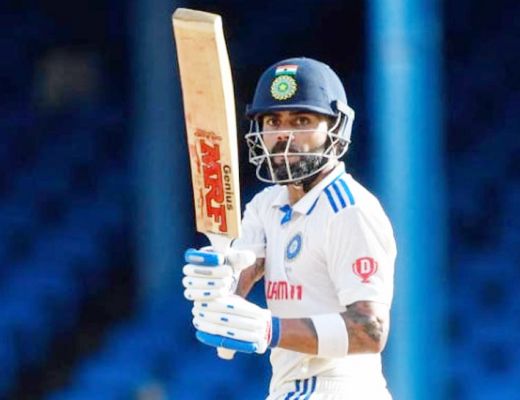 ICC : विराट कोहली टेस्ट रैंकिंग में शीर्ष 10 में पहुंचे
