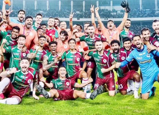 आईएसएल 2023-24 : मोहन बागान सुपर जायंट ने मुंबई सिटी एफसी को 2-1 से हराकर प्रतिष्ठित खिताब जीता