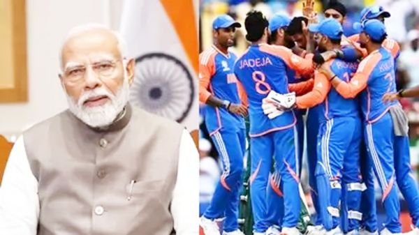 टी20 विश्वकप में शानदार जीत पर पीएम मोदी ने दी टीम इंडिया को बधाई