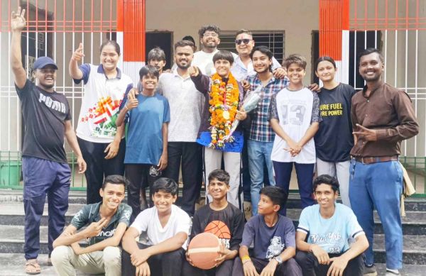 महासमुंद की दिव्या रंगारी राष्ट्रीय बास्केटबॉल प्रशिक्षण शिविर में शामिल