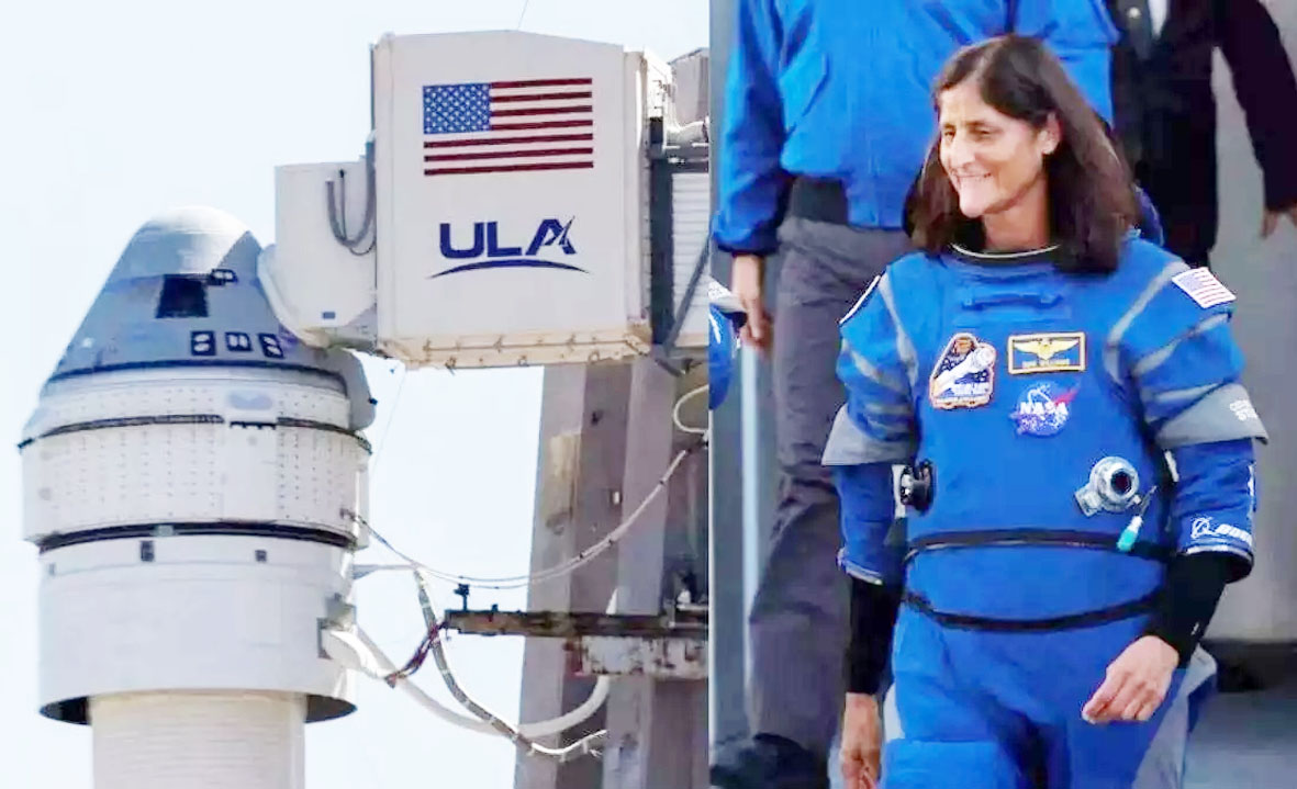 सुनीता विलियम्स ने की अंतर्राष्ट्रीय अंतरिक्ष पर 'स्पेसबग' की खोज