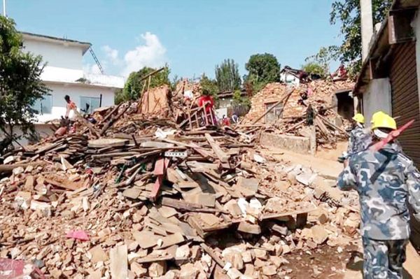 चीन में भूकंप से अब तक 116 लोगों की मौत