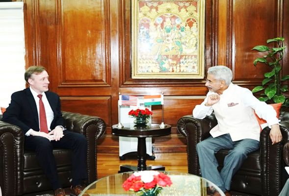 एस. जयशंकर ने दिल्ली में अमेरिकी राष्ट्रीय सुरक्षा सलाहकार सुलिवन से मुलाकात की