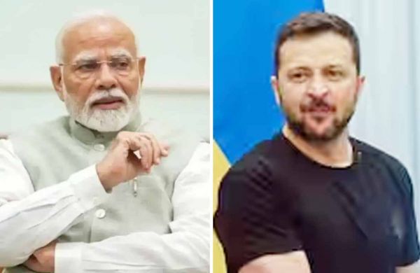 PM मोदी ने यूक्रेनी राष्ट्रपति ज़ेलेंस्की से बात की